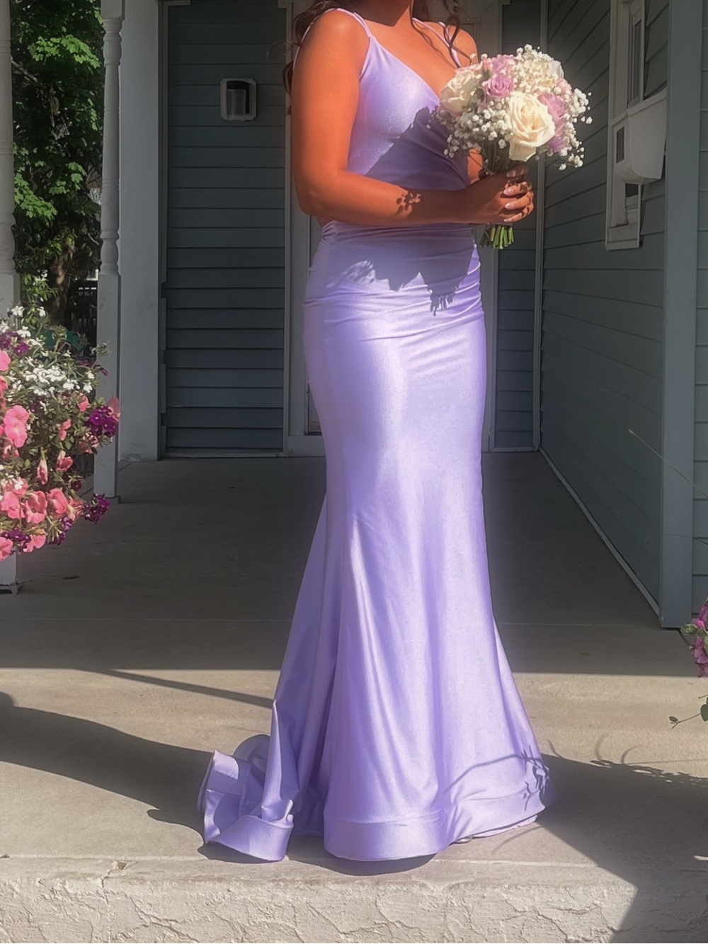 Lavender Prom Dress from Dahlia’s boutique